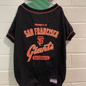 San Francisco Giants Black and Orange dog T-Shirt XL